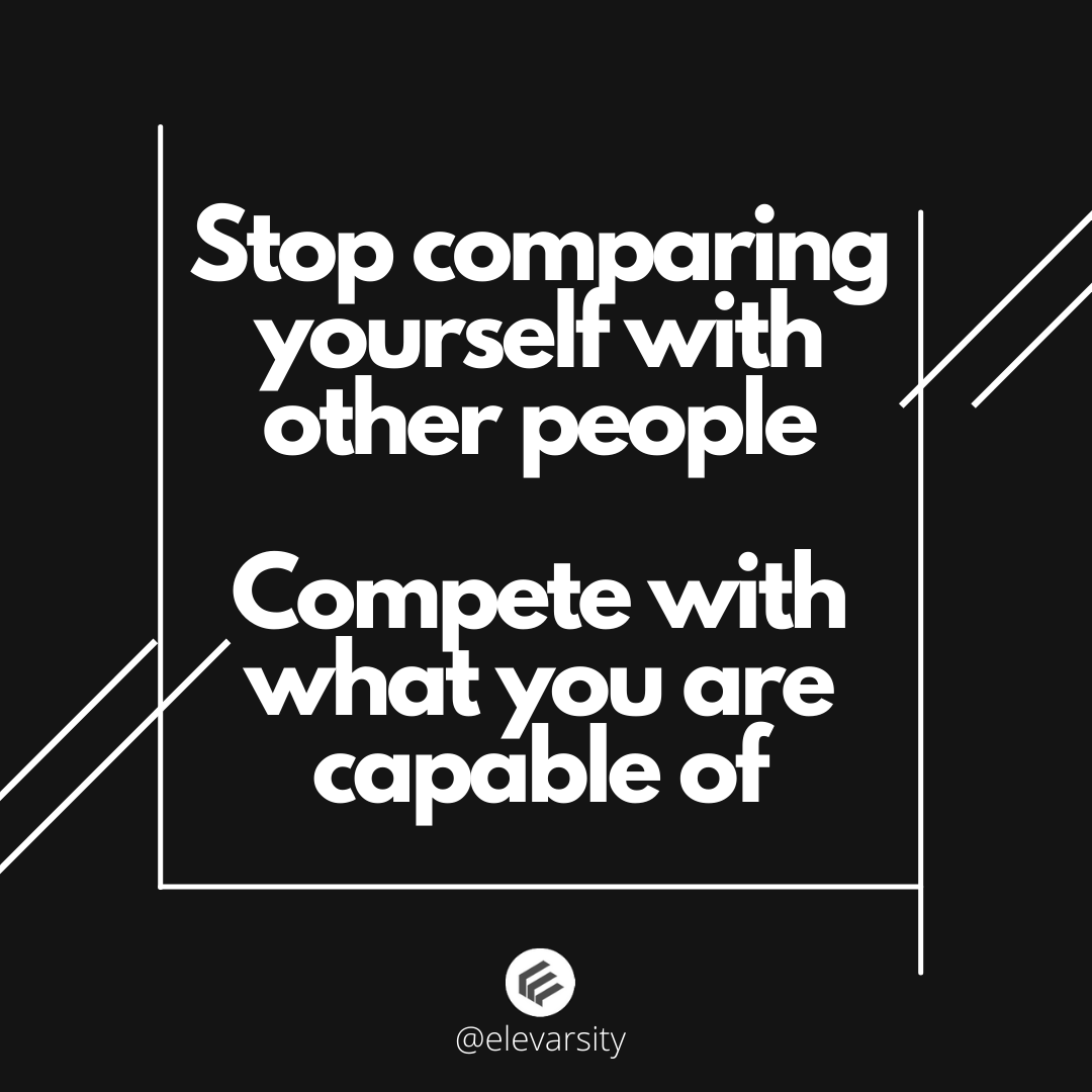 Dont compare